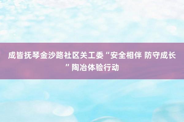 成皆抚琴金沙路社区关工委“安全相伴 防守成长”陶冶体验行动