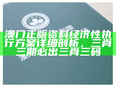 澳门正版资料经济性执行方案详细剖析，三肖三期必出三肖三码